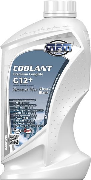 MPM Płyn chłodniczy 86001CBL MPM Premium Longlife, G12+ 86001CBL Chłodzenie Chevrolet Corvette C7 2016