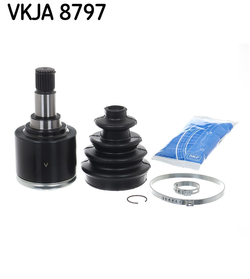 SKF Sada kĺbov hnacieho hriadeľa VKJA 8797 SKF VKJA 8797 originálne Homokinetický kĺb Escort Mk3 Kombi (AWA) cena