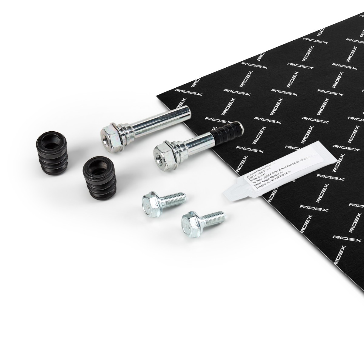 RIDEX Styrlagersats, bromsok 1165G0228 1165G0228 Glidbult bromsok RIDEX SUBARU LEGACY