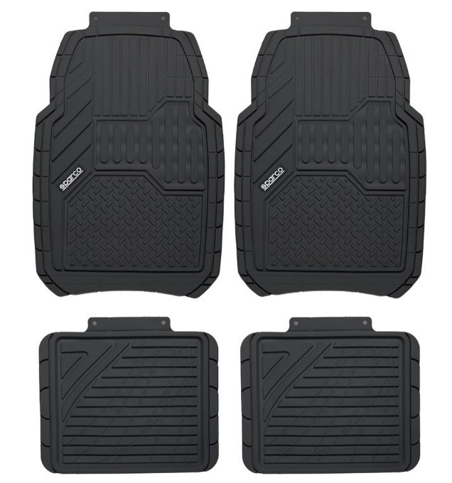 SPARCO Tapis de sol universels SPC1917BK Mercedes-Benz Classe S Tapis sur mesure SPARCO SPC1917BK