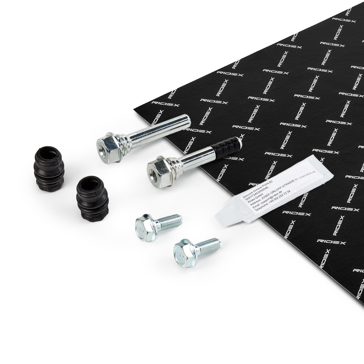 RIDEX Guide Sleeve Kit, brake caliper 1165G0243 1165G0243 RIDEX brake caliper bolt for NISSAN LEAF