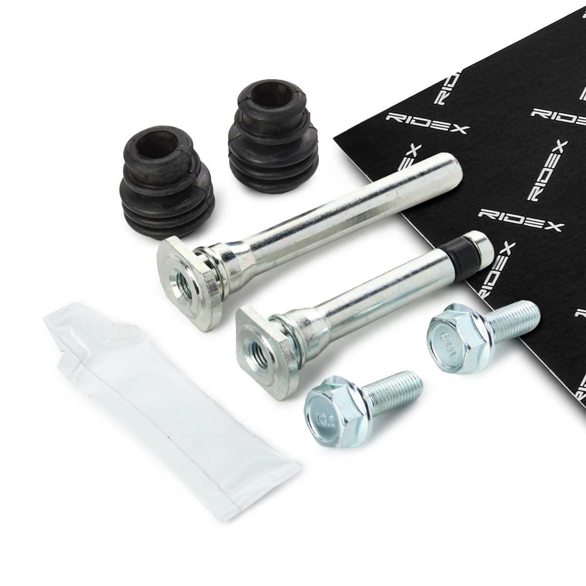 RIDEX Sada vodiacich puzdier brzdového strmeňa 1165G0247 Opravná sada brzdového strmeňa RIDEX Nissan TRADE 1165G0247