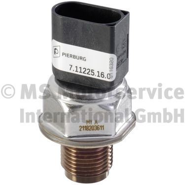 PIERBURG Sensor, pressão do combustível 7.11225.16.0 Sensor pressão do combustível PIERBURG Mercedes-Benz Classe V 7.11225.16.0