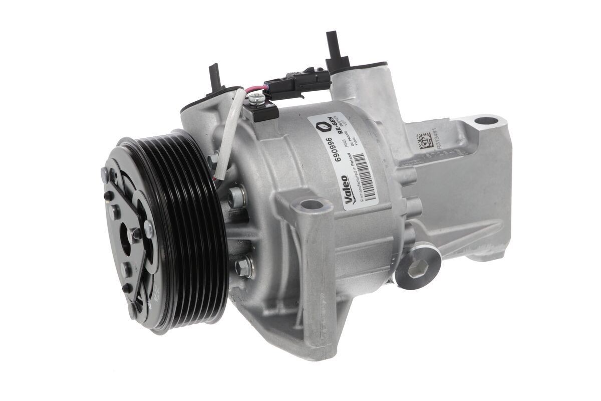 VALEO Compressor, ar condicionado 690996 690996 Compressor de climatização DACIA SANDERO VALEO