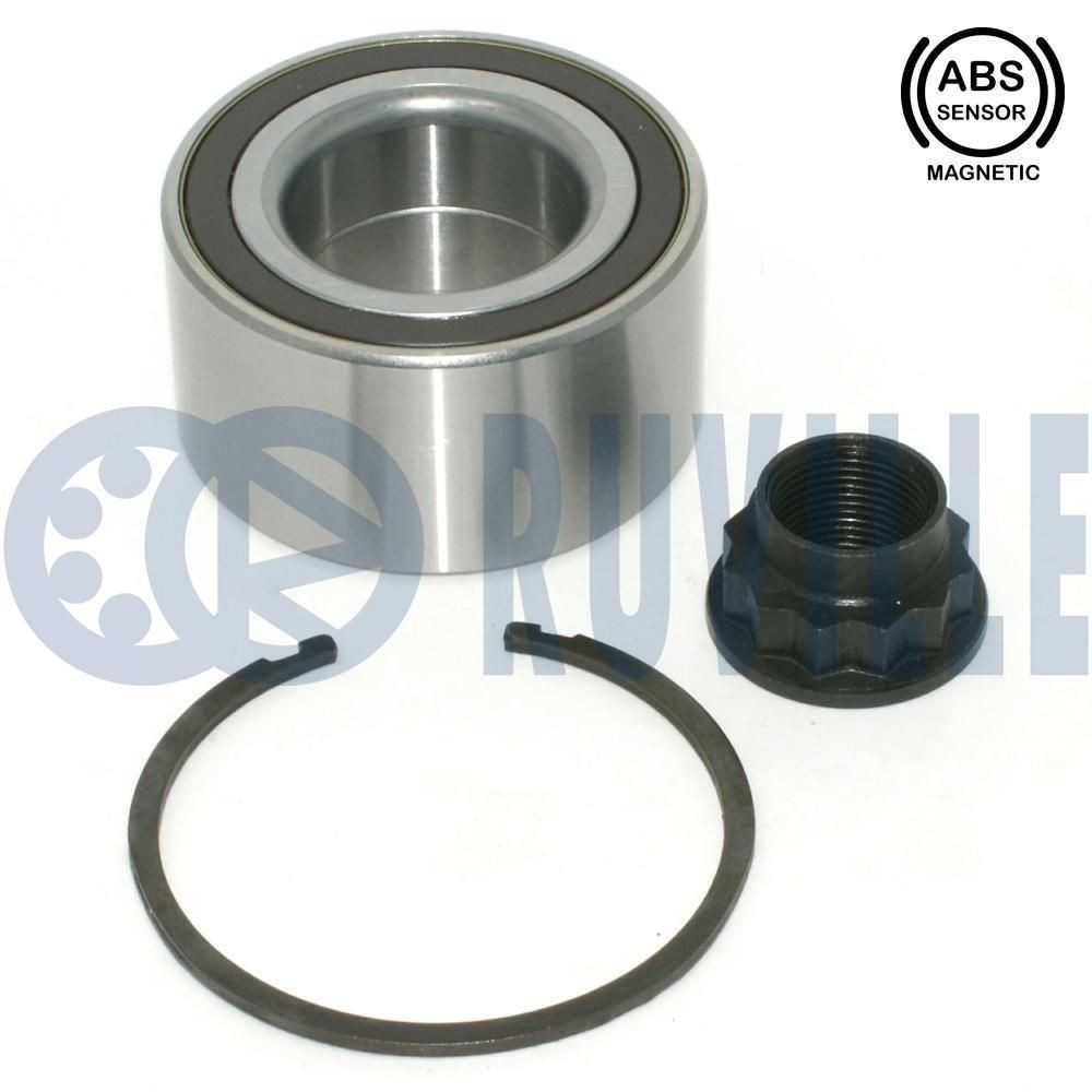 RUVILLE Kit de roulement de roue 221225 Toyota STARLET Moyeux de roue RUVILLE 221225