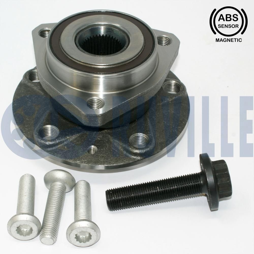 RUVILLE Wheel bearing kit 221255 AUDI TT RUVILLE wheel bearing 221255
