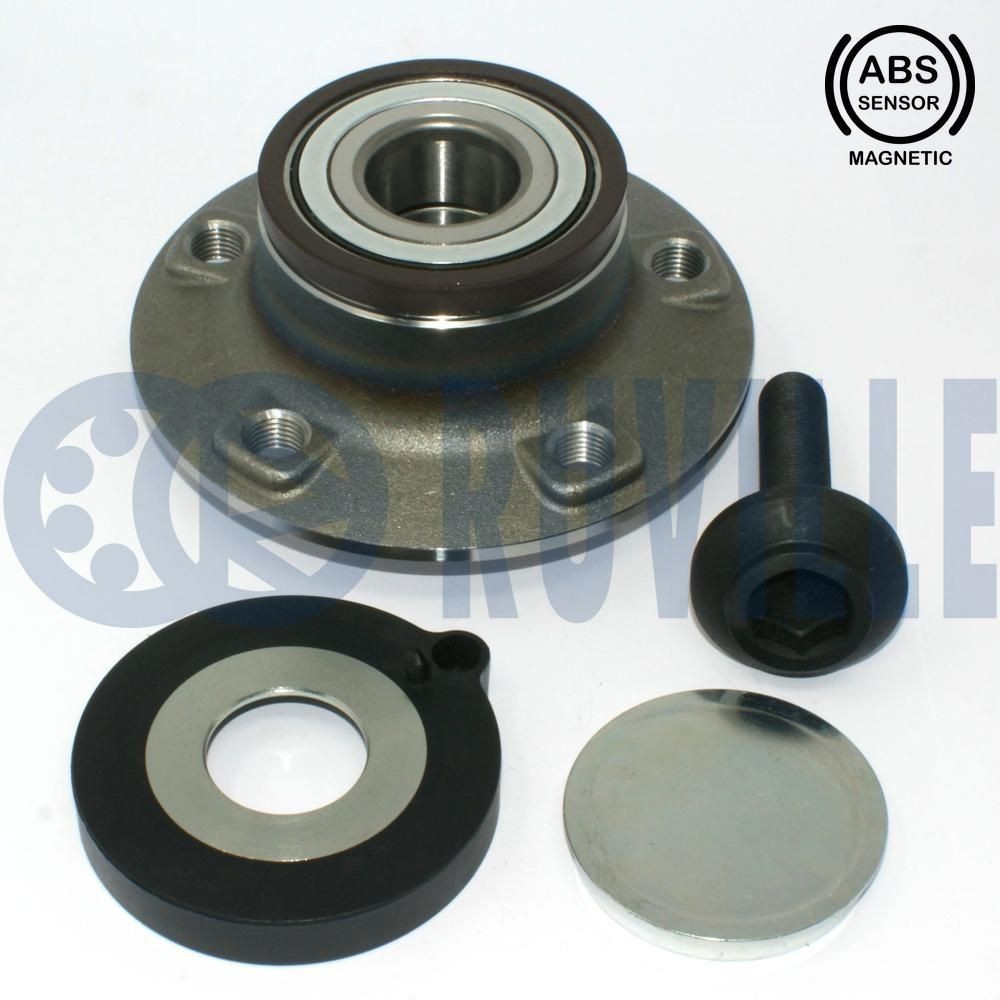 RUVILLE Wheel bearing kit 221369 AUDI A1 RUVILLE wheel bearing 221369