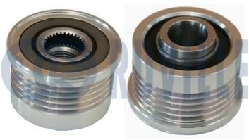 RUVILLE Alternator Freewheel Clutch 541086 541086 RUVILLE freewheel clutch alternator for RENAULT 25