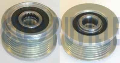 RUVILLE Ελεύθερη περιστροφή γεννήτριας 542155 Τροχαλία δυναμό RUVILLE Fiat ULYSSE 542155