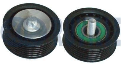 RUVILLE Galet enrouleur de courroie d'accessoire 542340 Poulie renvoi transmission courroie trapézoïdale à nervures RUVILLE 124 542340 pas cher