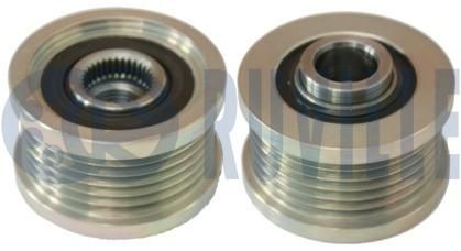 RUVILLE Frihjulskoppling, generator 542377 542377 RUVILLE remskiva generator CHEVROLET S10