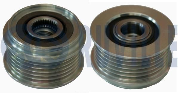 RUVILLE Generator friløbskobling 542387 RUVILLE 542387 Porsche Macan 95B Generator friløbsremskive pris