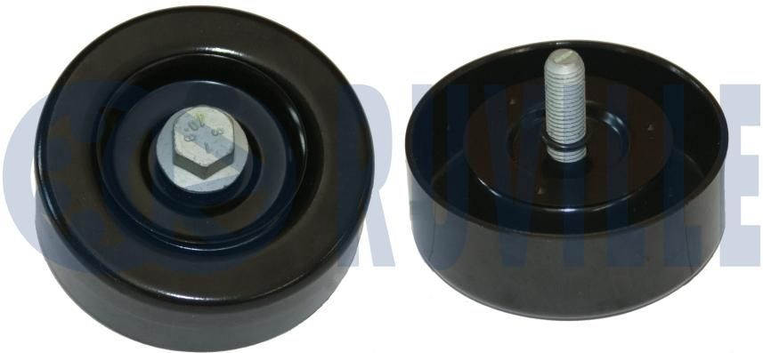 RUVILLE Deflection / Guide Pulley, v-ribbed belt 542434 Hyundai MATRIX RUVILLE guide pulley 542434