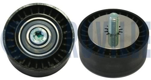 RUVILLE Galet enrouleur de courroie d'accessoire 542760 542760 Poulie renvoi transmission courroie trapézoïdale à nervures MERCEDES-BENZ Classe E RUVILLE