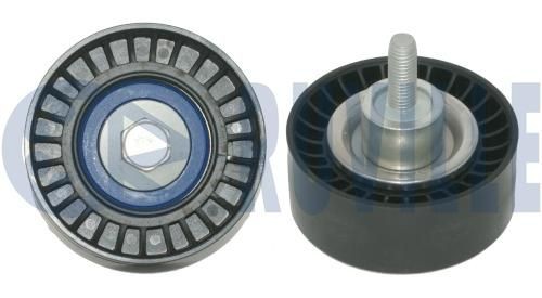 RUVILLE Styrrulle, drivrem 542842 RUVILLE 542842 Löprulle XF Sedan (X260) original