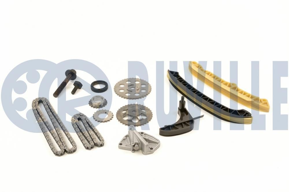 RUVILLE Kit de distribuição 580086 Kit corrente distribuição SKODA RUVILLE 580086