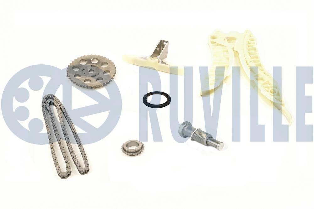 RUVILLE Sada rozvodovej reťaze 580173 Riadiaca retaz RUVILLE Porsche CAYMAN 580173
