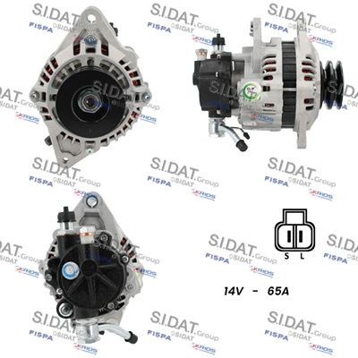 SIDAT Alternador A12MH1144A2 A12MH1144A2 Alternador SIDAT MITSUBISHI CARISMA