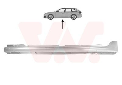 Prah dverí VAN WEZEL 0327103 VAN WEZEL 0327103: Kryty prahov Audi A6 2019