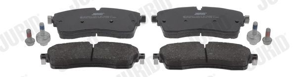 JURID Kit pastiglie freni 573927J 573927J JURID Pastiglie freno sportive LAND ROVER prezzo