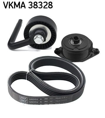 SKF Poly V-riem set VKMA 38328 SKF VKMA 38328 Poly v riemen kit BMW X5 E53 goedkoop