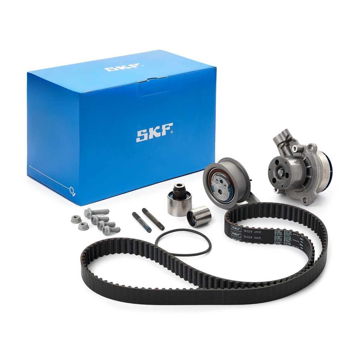 Veepump + hammasrihmakomplekt SKF VKMC 01278-2 SKF VKMC 01278-2: Veepump + hammasrihma komplekt Audi A4 2012