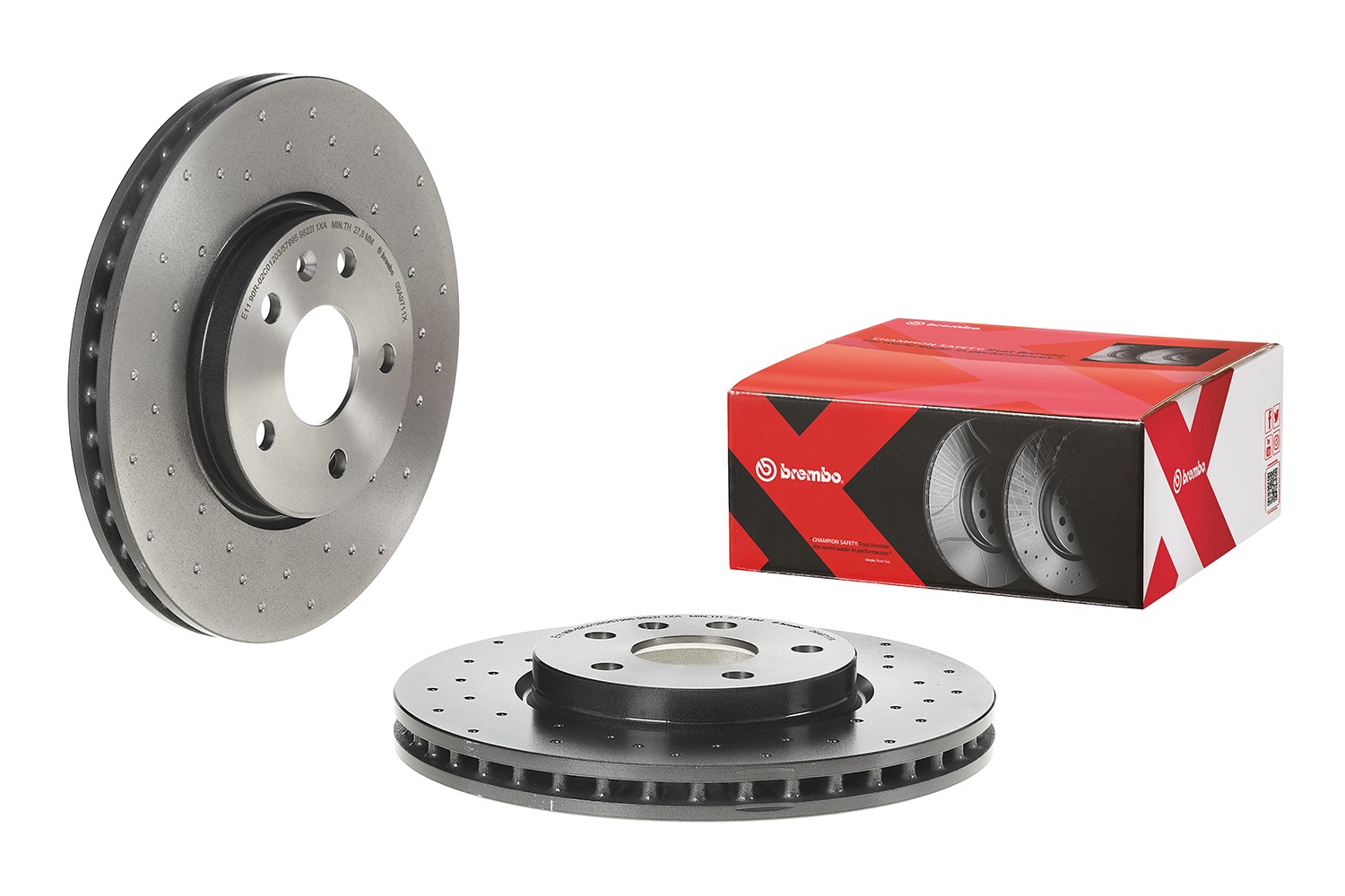 BREMBO Remschijf 09.A971.1X BREMBO 09.A971.1X Remschijven Insignia A Sports Tourer goedkoop