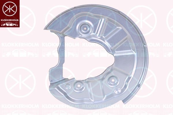 KLOKKERHOLM Splash Panel, brake disc 6614875 KLOKKERHOLM 6614875 genuine Octavia IV Combi (NX5) brake drum backing plate price