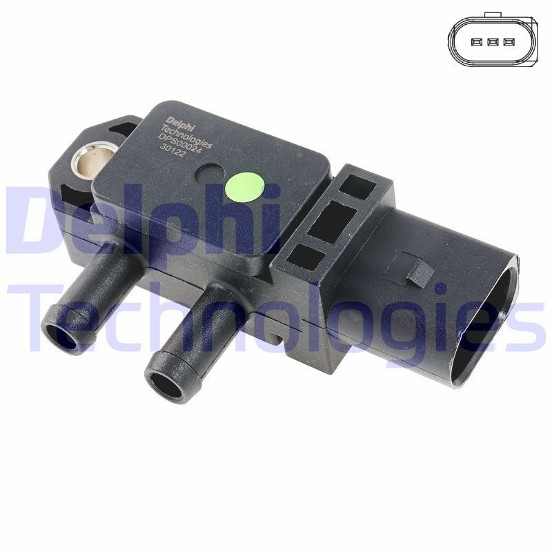 DELPHI Sensor, pressãodos gases de escape DPS00024-12B1 DELPHI DPS00024-12B1 Sensor pressão dos gases de escape Seat Ibiza 6J Sportcoupe a um preço acessível