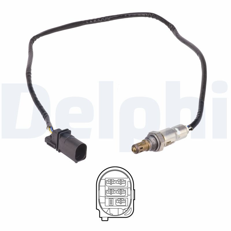 Lambdasonde DELPHI ES21182-12B1 DELPHI ES21182-12B1 Lambda sensor AUDI Q5 2022