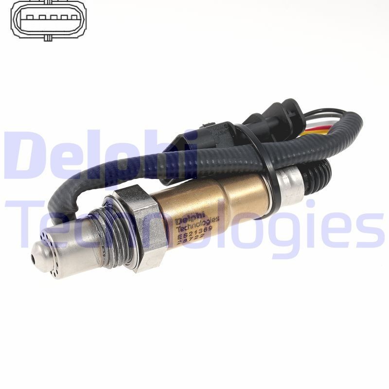 Lambdasonde DELPHI ES21369-12B1 DELPHI ES21369-12B1 CITROËN C5 2022 O2 Sensor
