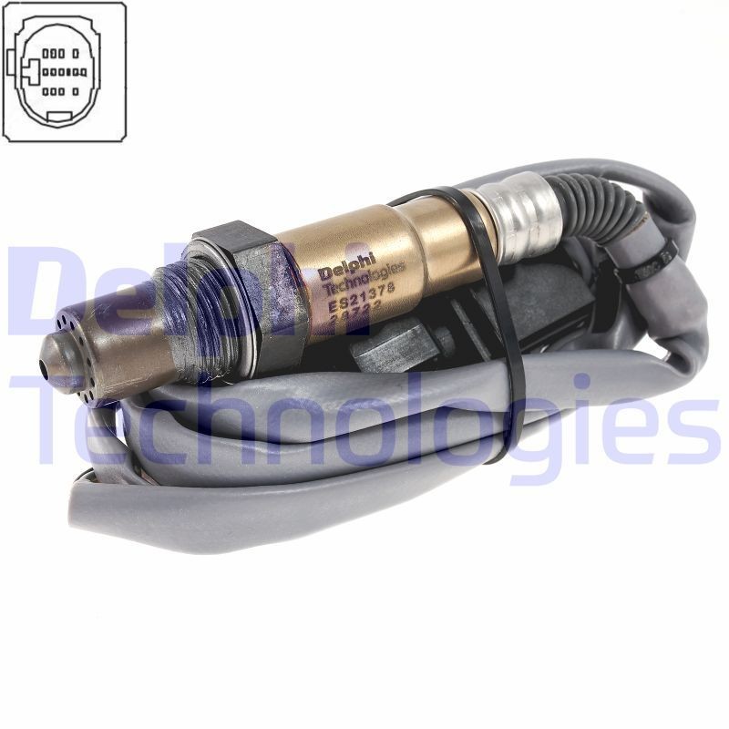 Lambdasonde DELPHI ES21378-12B1 DELPHI ES21378-12B1 VW AMAROK 2017 O2 Sensor