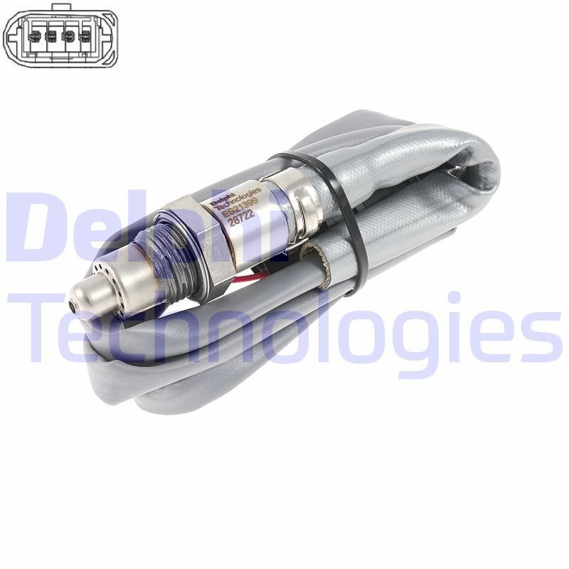 DELPHI Lambda andur ES21399-12B1 DELPHI ES21399-12B1 originaal Lambda andur Audi TT FV hind