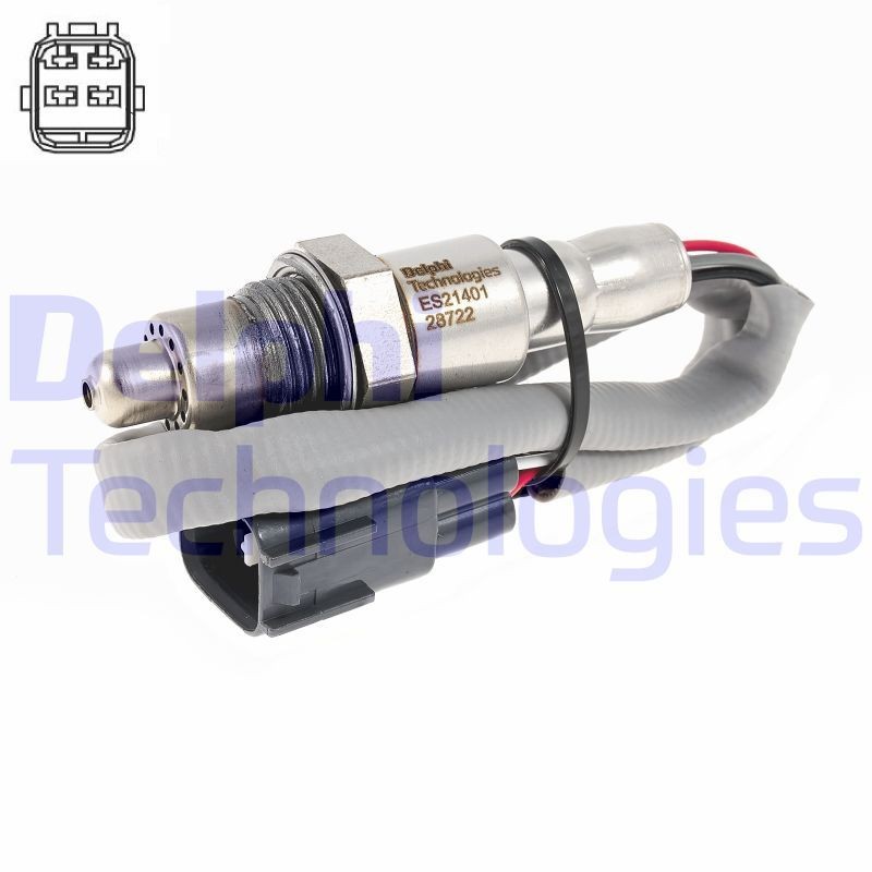 DELPHI Lambdasonde ES21401-12B1 ES21401-12B1 Lambdasonde DELPHI PEUGEOT 405