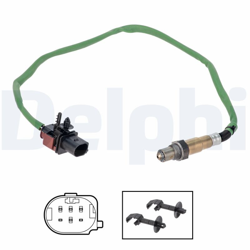 Lambdasonde DELPHI ES21427-12B1 DELPHI ES21427-12B1 FORD TRANSIT CUSTOM 2013 NOx-Sensor