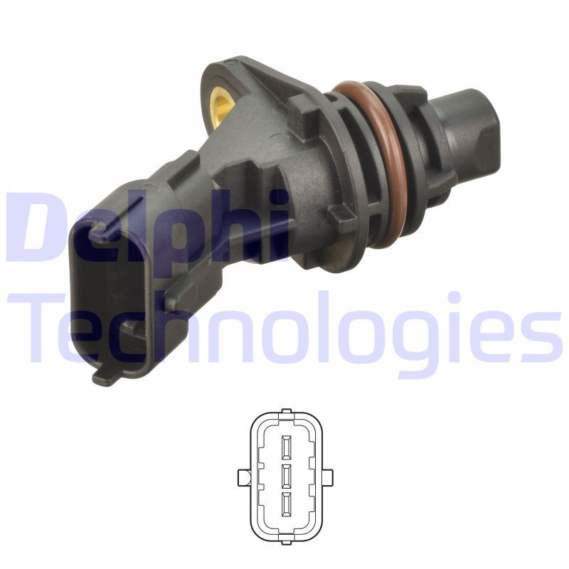 DELPHI Sensor, kamakselposisjon SS12294-12B1 DELPHI SS12294-12B1 Kamakselsensor Ford Fiesta Mk7 pris