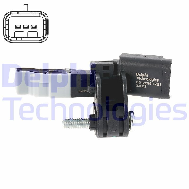 Andur, väntvõll DELPHI SS12299-12B1 DELPHI SS12299-12B1 CITROËN C1 2017 Väntvõlli asendi andur