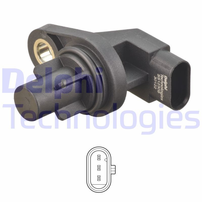 DELPHI Kamaxelgivare SS12309-12B1 GLK X204 Kamaxelgivare DELPHI SS12309-12B1
