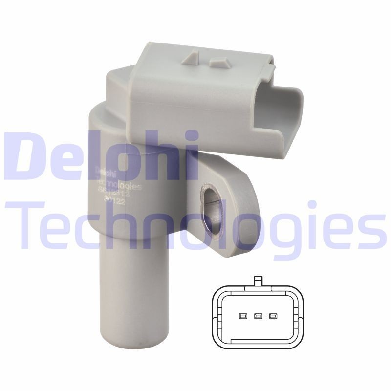 DELPHI Snímač polohy vačkového hriadeľa SS12312-12B1 Snímač vačkového hriadeľa DELPHI RANGE ROVER VELAR SS12312-12B1 lacné