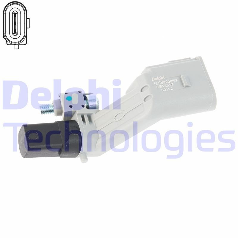 DELPHI Kurbelwellensensor SS12317-12B1 SS12317-12B1 Kurbelwellensensor DELPHI MINI Coupe