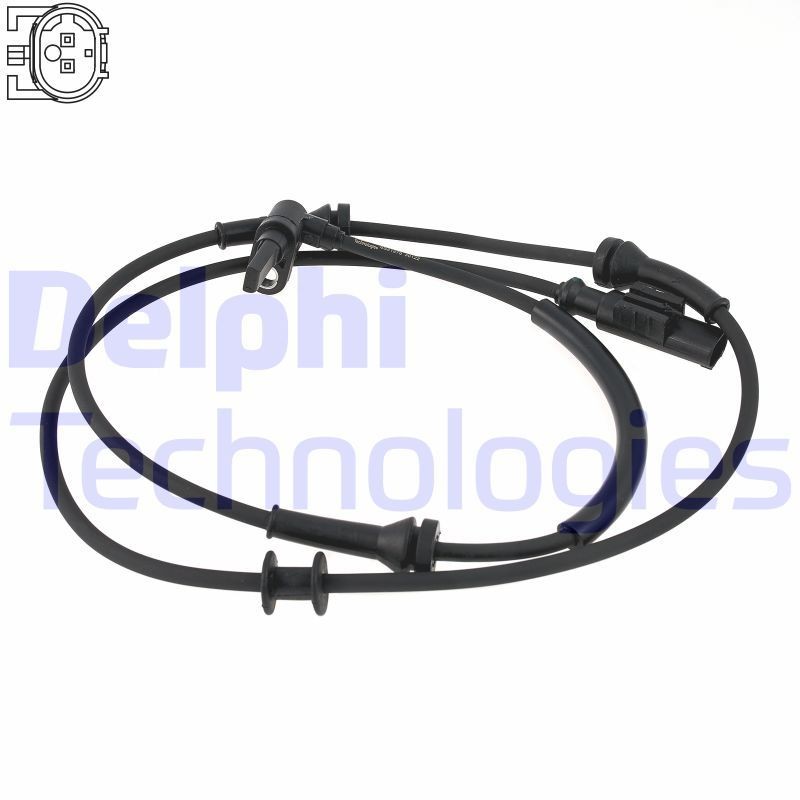 DELPHI Sensor, ABS SS21278-12B1 Abs føler DELPHI Fiat 126 SS21278-12B1