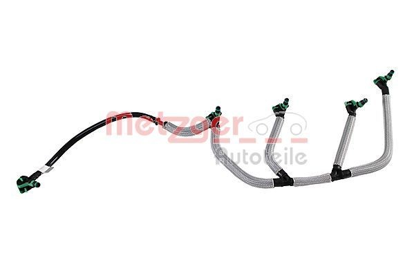 METZGER Slang, bränsleöverflöd 0840153 METZGER 0840153 Fuel rail Abarth 595 original