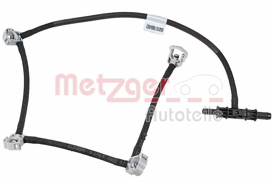 METZGER Tubo flexível, combustível de fuga 0840155 Tubo flexível, combustível de fuga METZGER Mercedes-Benz Classe E 0840155