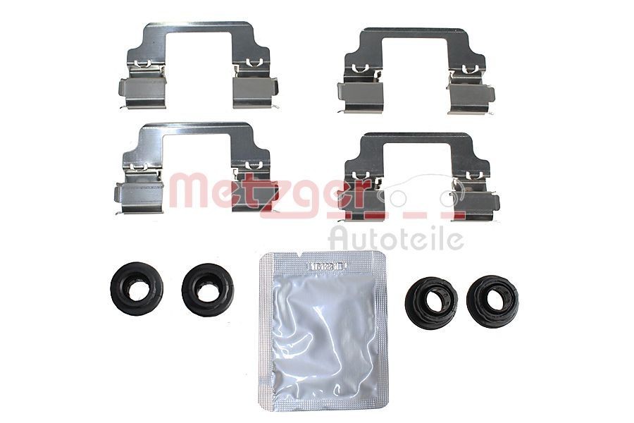 METZGER Accessoireset, schijfremblok 109-0150 METZGER 109-0150 Accessoireset, schijfremblok BMW 8 Gran Coupe (G16, F93) goedkoop