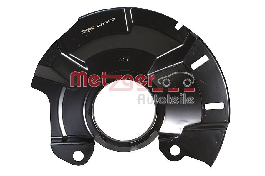 METZGER Stænkskærm, bremseskive 6115525 6115525 Ankerplade METZGER CHEVROLET AVEO