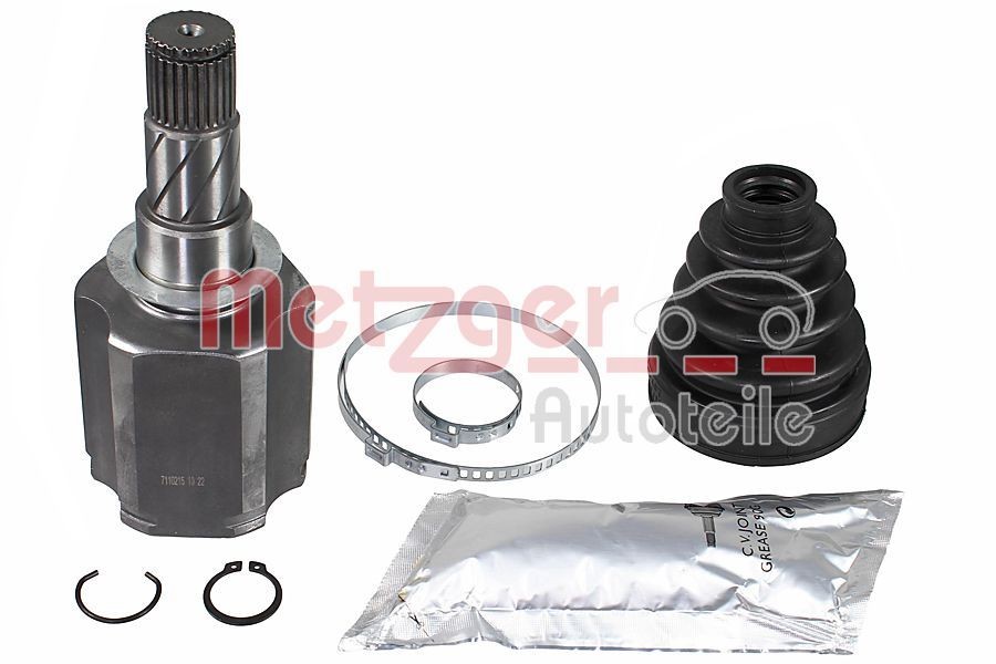 Homokineet reparatie set, aandrijfas METZGER 7110215 METZGER 7110215 Homokinetische koppeling Nissan QASHQAI 2025