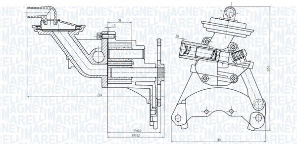 MAGNETI MARELLI Bomba de óleo 351516000035 MAGNETI MARELLI 351516000035 Bomba de óleo SEAT Leon IV (KL1) baratos