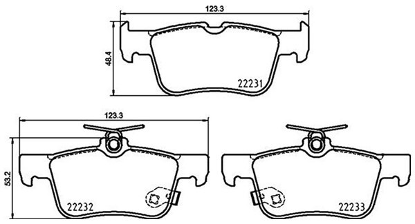 MAGNETI MARELLI Bremseklosser 363700424217 Bremsebelegg MAGNETI MARELLI Ford FOCUS 363700424217