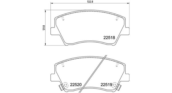 MAGNETI MARELLI Bromsbelägg 363700430107 363700430107 MAGNETI MARELLI Bromsbelägg sport Hyundai