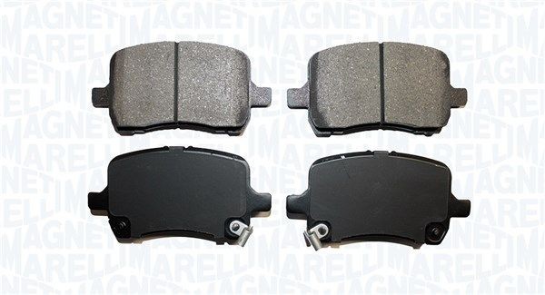 MAGNETI MARELLI Bremseklodser 363916061236 Klodser MAGNETI MARELLI Chevrolet AVEO 363916061236